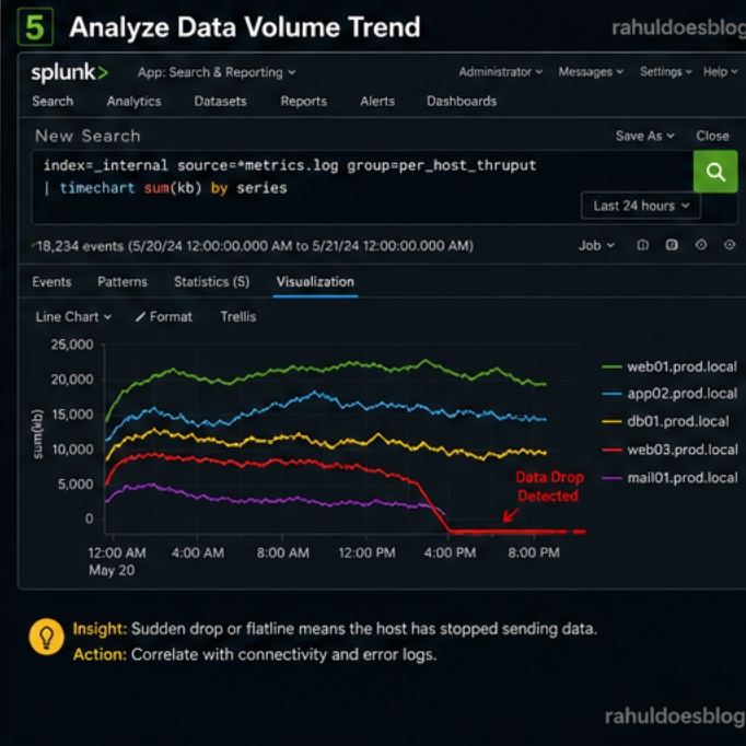 “Host Data Volume Trend (Drop Detection)”