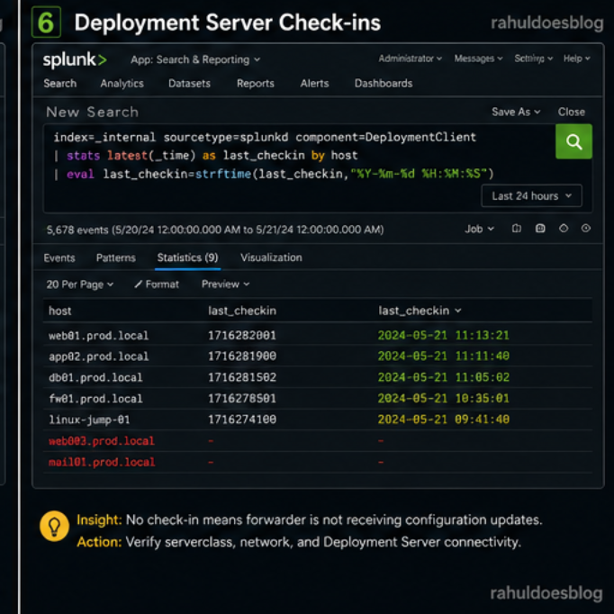 “Deployment Server Check-ins”