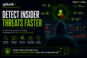 Insider Threat Detection with Splunk Enterprise Security
